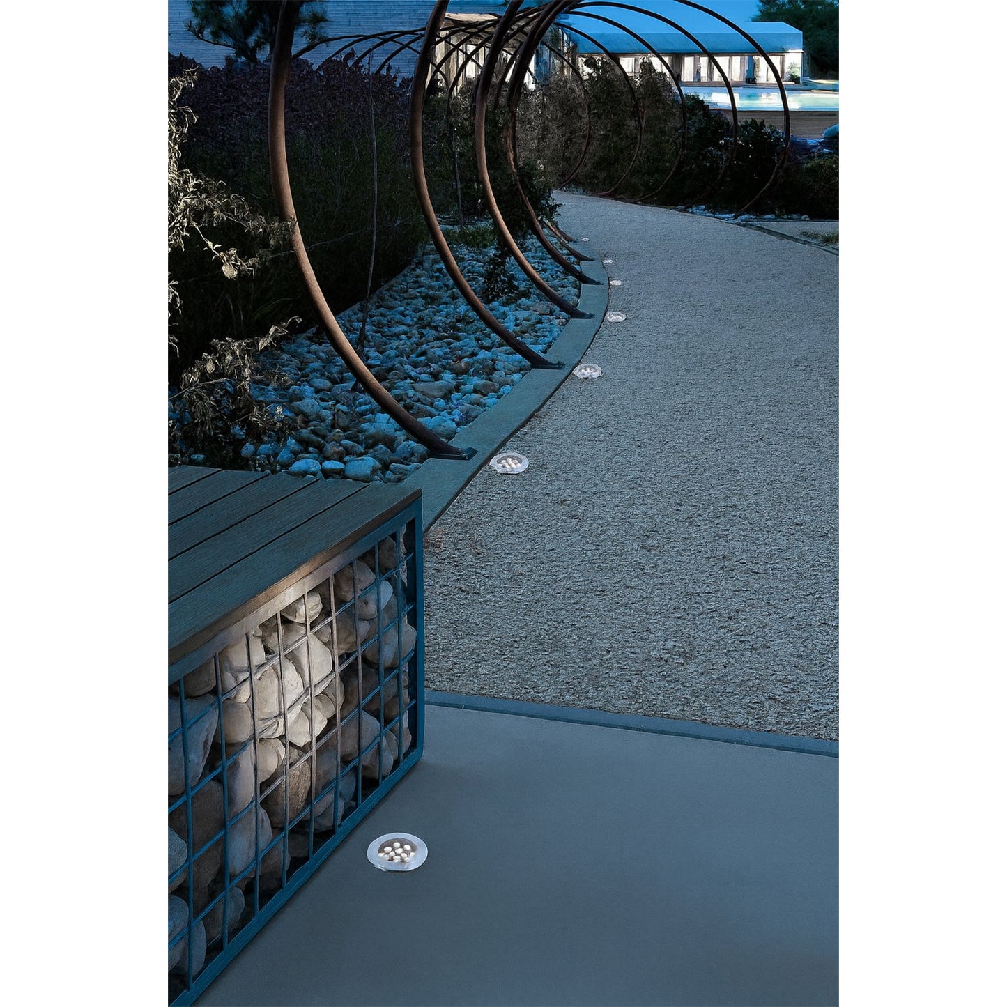 Faretto da Incasso a Terra LED IP67, 3W-18W 3000K/4000K/6500K, Lampada da Terra da Esterno in Alluminio e Vetro Temperato, per Giardino, Vialetto, Piscina, Terrazza ES08