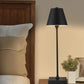 Lampada da Tavolo Ricaricabile LED  – Senza Fili, 3 Temperature di Colore, Dimmerabile Touch, USB, Moderna per Ristorante, Camera, Comodino D27-3C