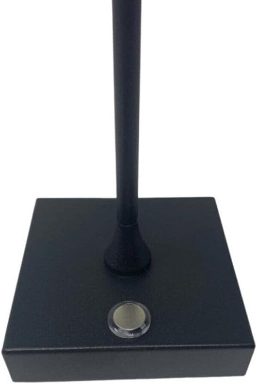 Lampada da Tavolo Ricaricabile LED  – Senza Fili, 3 Temperature di Colore, Dimmerabile Touch, USB, Moderna per Ristorante, Camera, Comodino D27-3C
