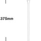 Lampada da Tavolo Ricaricabile LED  – Senza Fili, 3 Temperature di Colore, Dimmerabile Touch, USB, Moderna per Ristorante, Camera, Comodino D27-3C
