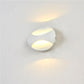 TEKHOME Applique LED da Muro 6W Moderno Interno, Lampada da Parete con 3 Colori Selezionabili 3000K-6500K, Design Decorativo Bianco/Nero AQ15