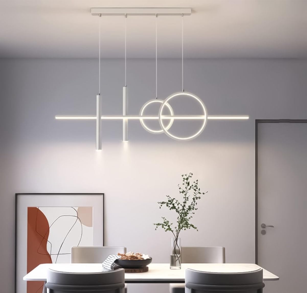 Lampadario a Sospensione LED Lunaris 48W LP-42