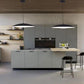 TEKHOME Lampadario a led a sospensione 46 watt 3 colorazione di luce dimmerabile con telecomando lampada da cucina soggiorno B81