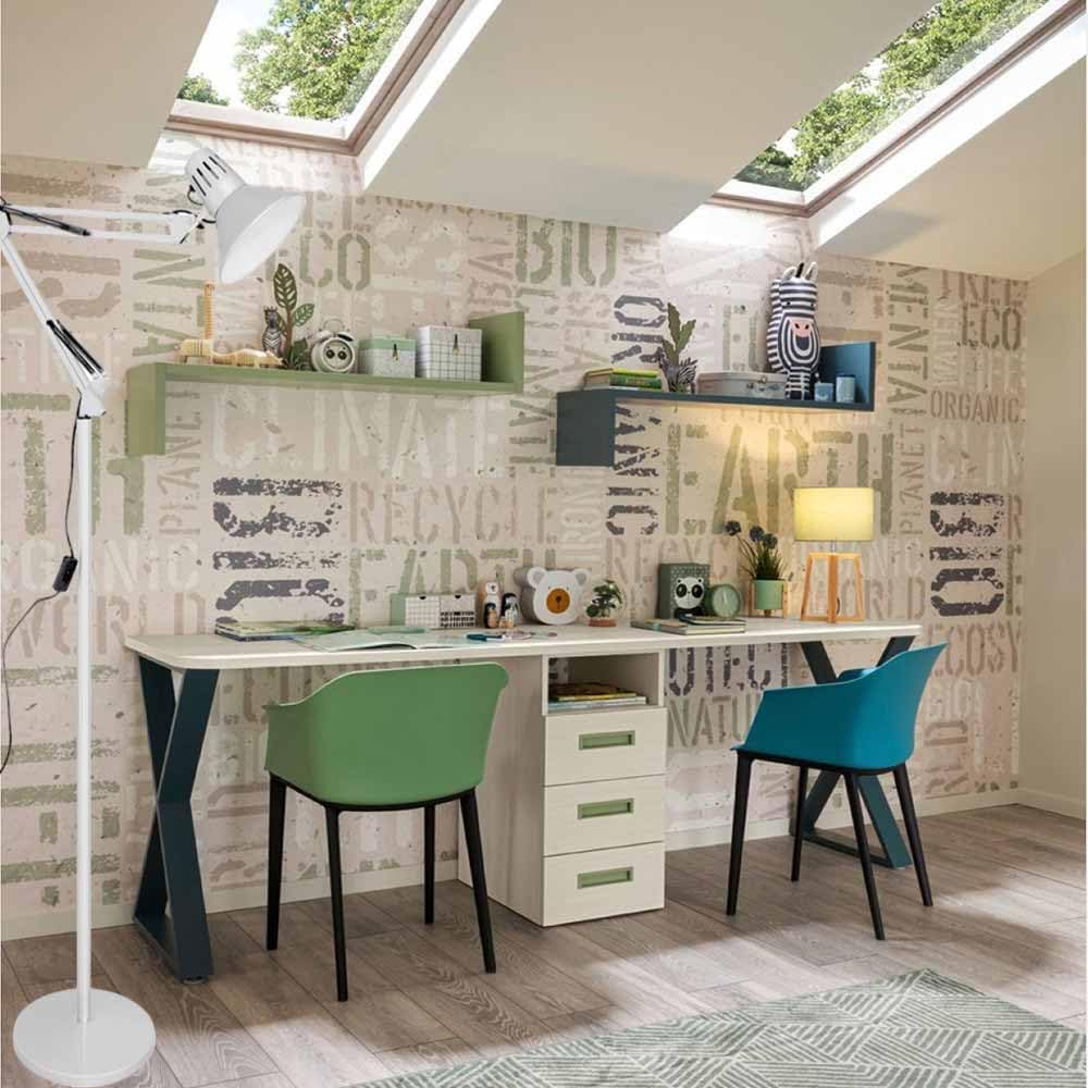 Lampada da Terra – Piantana Regolabile con Braccio Orientabile, Attacco E27, Max 60W, Design Moderno per Studio, Ufficio e Soggiorno D15