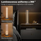 Lampada da Tavolo LED Ricaricabile 3W – Lume Senza Fili 2200K Luce Calda, Touch Control, USB, Design Moderno in Alluminio e Acrilico – Uso Interno D39