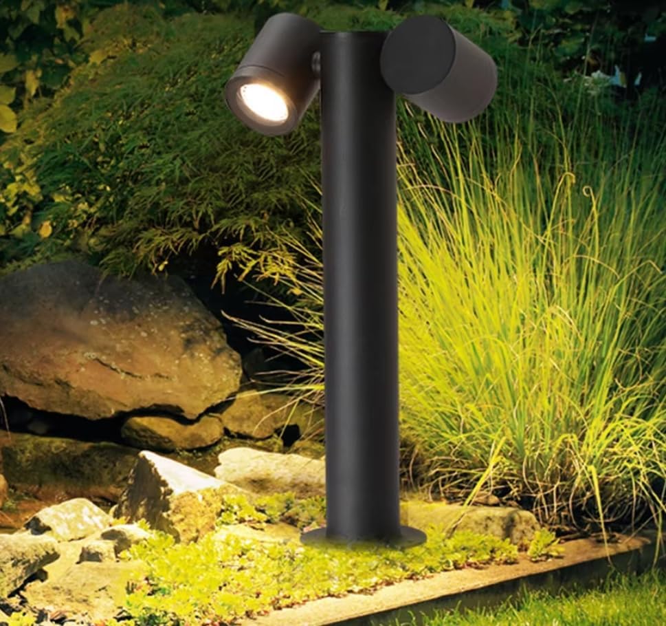 Fai clic per visualizzare la vista completa Risorse per la sicurezza e i prodotti Vuoi riciclare il tuo prodotto GRATUITAMENTE? Lampione da Giardino GU10 IP44 440mm, Palo Luce da Esterno Moderno in Alluminio, Attacco GU10, – Senza Lampadina 539PB-B440