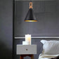 Lampadario da soffitto a sospensione con attacco E27 (lampadina non inclusa) moderno industriale a forma di cono A94