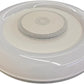 TEKHOME Plafoniera LED Smart, 9W RGB + 9W Bianco (3000K-6500K), Dimmerabile con APP e Telecomando, Contrololo Bluetooth, Luce Colorata per Interni, IP20, Ø485mm, Bianco C44-RGB-O