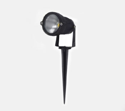 TEKHOME Faretto da Giardino LED IP65 5W 660LM, Lampada da Terra per Esterno con Picchetto, Orientabile, in Alluminio e Vetro Temperato, per Prato, Sentiero e Aiuole – 3000K/4000K/6500K