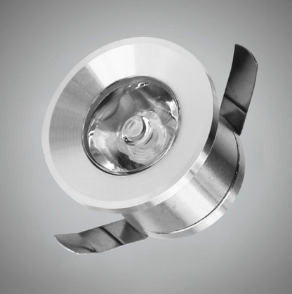 5 Pezzi,Faretti LED da Incasso 1W, Foro Ø32 mm, 80 lm, Luce 3000K/4000K/6500K o Rosso/Verde/Blu, Fascio 30°, AC 110-240V, Corpo in Alluminio, Modello P-31