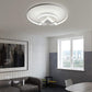 TEKHOME Lampada da soffitto a LED 50 cm 32 W Lampada da soggiorno Lampadario in ferro battuto PN-04