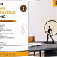 Lampada da Tavolo LED – Design Moderno con Figura, 9W 630LM, Luce Ambiente Decorativa per Soggiorno, Camera, Studio – Nero D02