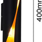 TEKHOME Applique da Parete Moderna 2×G9, Lampada da Muro Design Nero e Dorato, Senza Lampadina Inclusa, in Alluminio e Ceramica, per Camera da Letto, Soggiorno e Corridoio E31-N