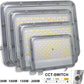 Faretto LED da Esterno BK05 CCT IP65 – 30W 50W 100W 150W 200W, Faro LED Impermeabile 3000K/4000K/6500K, Luce Bianca, Illuminazione Esterni Giardino Cortile Facciata BK05
