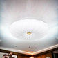 TEKHOME Plafoniera LED Soffitto Dimmerabile Ø48cm, 46W con Luce Calda/Naturale/Fredda, 3680LM, Design Elegante in PVC e Alluminio, per Camera da Letto, Salotto, Soggiorno – Modello C39-3C