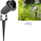 Faretto da Giardino con Picchetto IP65 per Esterno, Attacco GU10, Orientabile, Alluminio, Impermeabile, Ideale per Illuminazione Giardino, Vialetti e Piante – Modello ET-01