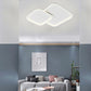 TEKHOME Plafoniera Lampadario da soffitto a led con 2 Luci dimmerabile timer Design Stile Moderno Lampada per Camera Cucina Salotto Locali Commerciali (2 quadri Bluetooth) PN-24
