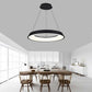 TEKHOME Lampadari a led 43 watt tre colorazioni di luce lampada da soffitto a sospensione ultra moderno cucina soggiorno A71