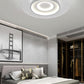 TEKHOME Plafoniera Lampadario da soffitto a led con Luci cerchio tonda Design Stile Moderno Lampada per Camera Cucina Salotto Locali Commerciali C40