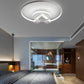 TEKHOME Lampada da soffitto a LED 50 cm 32 W Lampada da soggiorno Lampadario in ferro battuto PN-04