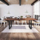 Lampadario A Sospensione Stile Contemporaneo in Metallo Decorativo Luce E27 B98