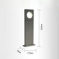 Lampada da Giardino LED 12W IP65 in Alluminio, Paletto da Esterno per Vialetti e Cortili, Luce Bianco Caldo/Naturale/Freddo – ES60