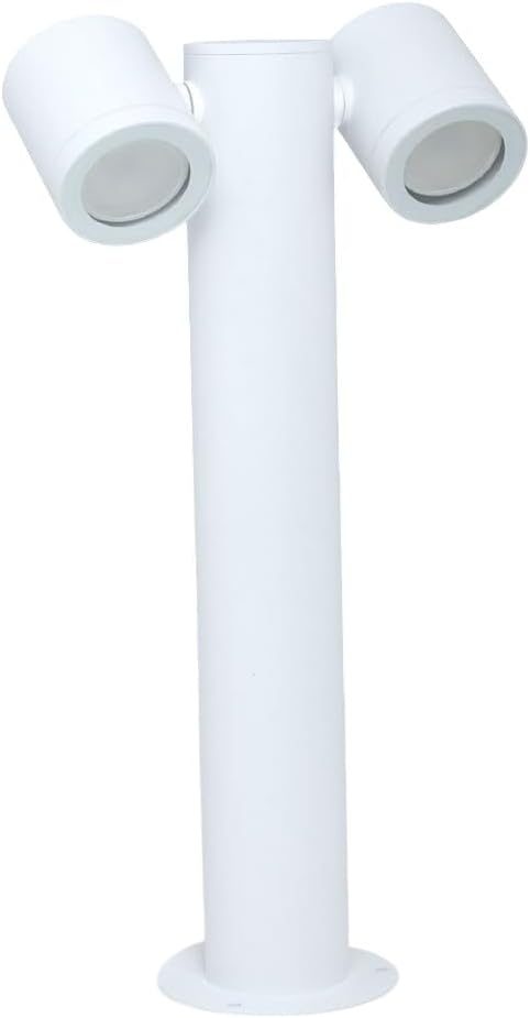Fai clic per visualizzare la vista completa Risorse per la sicurezza e i prodotti Vuoi riciclare il tuo prodotto GRATUITAMENTE? Lampione da Giardino GU10 IP44 440mm, Palo Luce da Esterno Moderno in Alluminio, Attacco GU10, – Senza Lampadina 539PB-B440