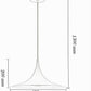Lampadario A Sospensione Stile Contemporaneo in Metallo Decorativo Luce E27 B98