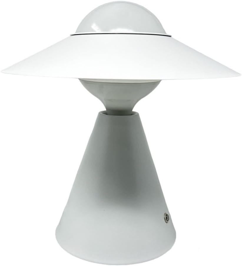 Lampada da Tavolo E27  – Design Moderno con Paralume Inclinato, Lampada da Comodino in Metallo, per Camera da Letto, Soggiorno, Studio   D13