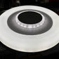 TEKHOME Plafoniera LED Smart, 9W RGB + 9W Bianco (3000K-6500K), Dimmerabile con APP e Telecomando, Contrololo Bluetooth, Luce Colorata per Interni, IP20, Ø485mm, Bianco C44-RGB-O