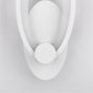 TEKHOME Applique da Parete LED Moderna 9W, Lampada da Parete Bianca Design Ovale, Luce Calda 3000K / Naturale 4000K / Fredda 6500K, 450LM, per Camera da Letto, Soggiorno e Corridoio E25