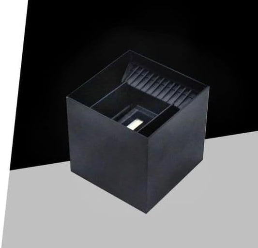 Applique da Esterno LED 22W IP65 – Lampada da Parete Moderna Up&Down Regolabile, Alluminio, 2000 Lumen, Bianco/Nero/Grigio, Luce 3000K/4000K/6500K ES66