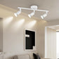 TEKHOME Faretti LED da Soffitto 3Luce Bianco - Lampada da Soffitto Orientabili Plafoniera Faretto Parete Moderna GU10 Luci da Soffitto per Soggiorno Corridoio Camera Cucina, Lampadina Non Incluse C72