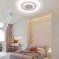 TEKHOME Plafoniera LED Smart, 9W RGB + 9W Bianco (3000K-6500K), Dimmerabile con APP e Telecomando, Contrololo Bluetooth, Luce Colorata per Interni, IP20, Ø485mm, Bianco C44-RGB-O