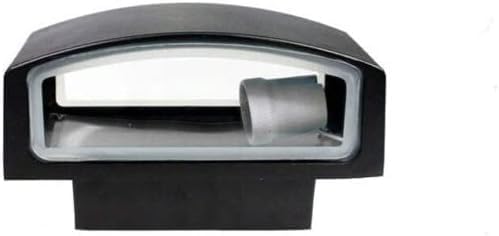 Applique lampada da muro parete in alluminio e vetro per esterno casa locali terrazza IP65 con attacco per lampadine E27 [lampadina esclusa] ES29