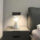 Lampada da Tavolo E27  – Design Moderno con Paralume Inclinato, Lampada da Comodino in Metallo, per Camera da Letto, Soggiorno, Studio   D13