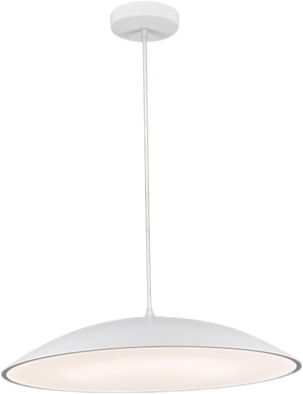 TEKHOME Lampadario a led a sospensione 46 watt 3 colorazione di luce dimmerabile con telecomando lampada da cucina soggiorno B81