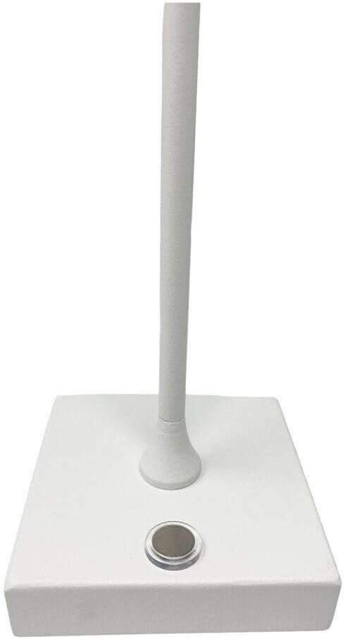 Lampada da Tavolo Ricaricabile LED  – Senza Fili, 3 Temperature di Colore, Dimmerabile Touch, USB, Moderna per Ristorante, Camera, Comodino D27-3C