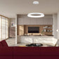 TEKHOME Lampadari a led 43 watt tre colorazioni di luce lampada da soffitto a sospensione ultra moderno cucina soggiorno A71