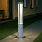 Lampada da giardino IP65 12W per esterno, bollard light in alluminio+vetro, 600lm, 3000K/4000K/6500K – Serie ES28