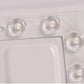 TEKHOME Plafoniera LED da Soffitto 60W con Bluetooth e Telecomando, Dimmerabile 3000K-6500K, Ø50cm, Design Elegante con Decorazioni Acriliche, Luce per Soggiorno Camera Letto, CRI＞80, PN-12-3C