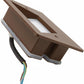 Segnapasso da Incasso LED 3W IP65 CCT-Switch – Lampada da Parete per Scale e Corridoi, Luce Selezionabile 3000K-6500K, Alluminio e Vetro, Impermeabile da Esterno e Interno ES49