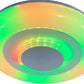 TEKHOME Plafoniera LED Smart, 9W RGB + 9W Bianco (3000K-6500K), Dimmerabile con APP e Telecomando, Contrololo Bluetooth, Luce Colorata per Interni, IP20, Ø485mm, Bianco C44-RGB-O