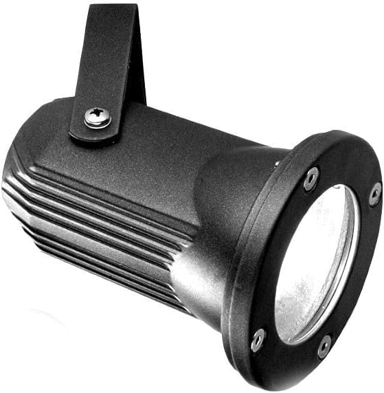 Faretto da Giardino con Picchetto GU10 IP65 60W, Lampada da Terra per Esterni in Alluminio, Orientabile, per Giardino, Vialetto, Terrazza – Nero/Grigio/Bianco ES12