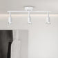 TEKHOME Faretti LED da Soffitto 3Luce Bianco - Lampada da Soffitto Orientabili Plafoniera Faretto Parete Moderna GU10 Luci da Soffitto per Soggiorno Corridoio Camera Cucina, Lampadina Non Incluse C72