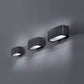 Applique lampada da muro parete in alluminio e vetro per esterno casa locali terrazza IP65 con attacco per lampadine E27 [lampadina esclusa] ES29