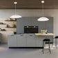 TEKHOME Lampadario a led a sospensione 46 watt 3 colorazione di luce dimmerabile con telecomando lampada da cucina soggiorno B81