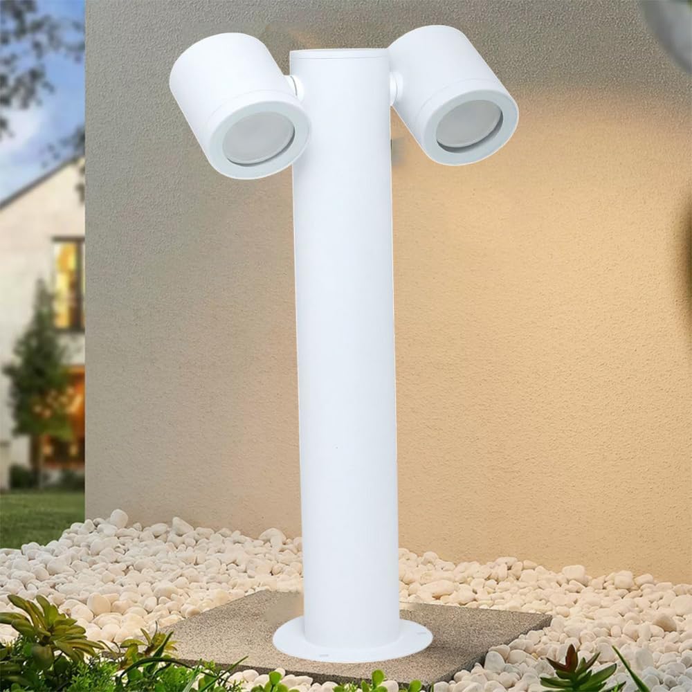 Fai clic per visualizzare la vista completa Risorse per la sicurezza e i prodotti Vuoi riciclare il tuo prodotto GRATUITAMENTE? Lampione da Giardino GU10 IP44 440mm, Palo Luce da Esterno Moderno in Alluminio, Attacco GU10, – Senza Lampadina 539PB-B440