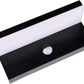 Applique LED da Esterno con Sensore di Movimento, 10W 1000LM CCT 2700K-6500K, Lampada da Parete Impermeabile Moderna in ABS+PC, per Giardino, Balcone e Ingresso – Bianco/Nero SS-ESA-01