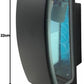 Applique lampada da muro parete in alluminio e vetro per esterno casa locali terrazza IP65 con attacco per lampadine E27 [lampadina esclusa] ES29